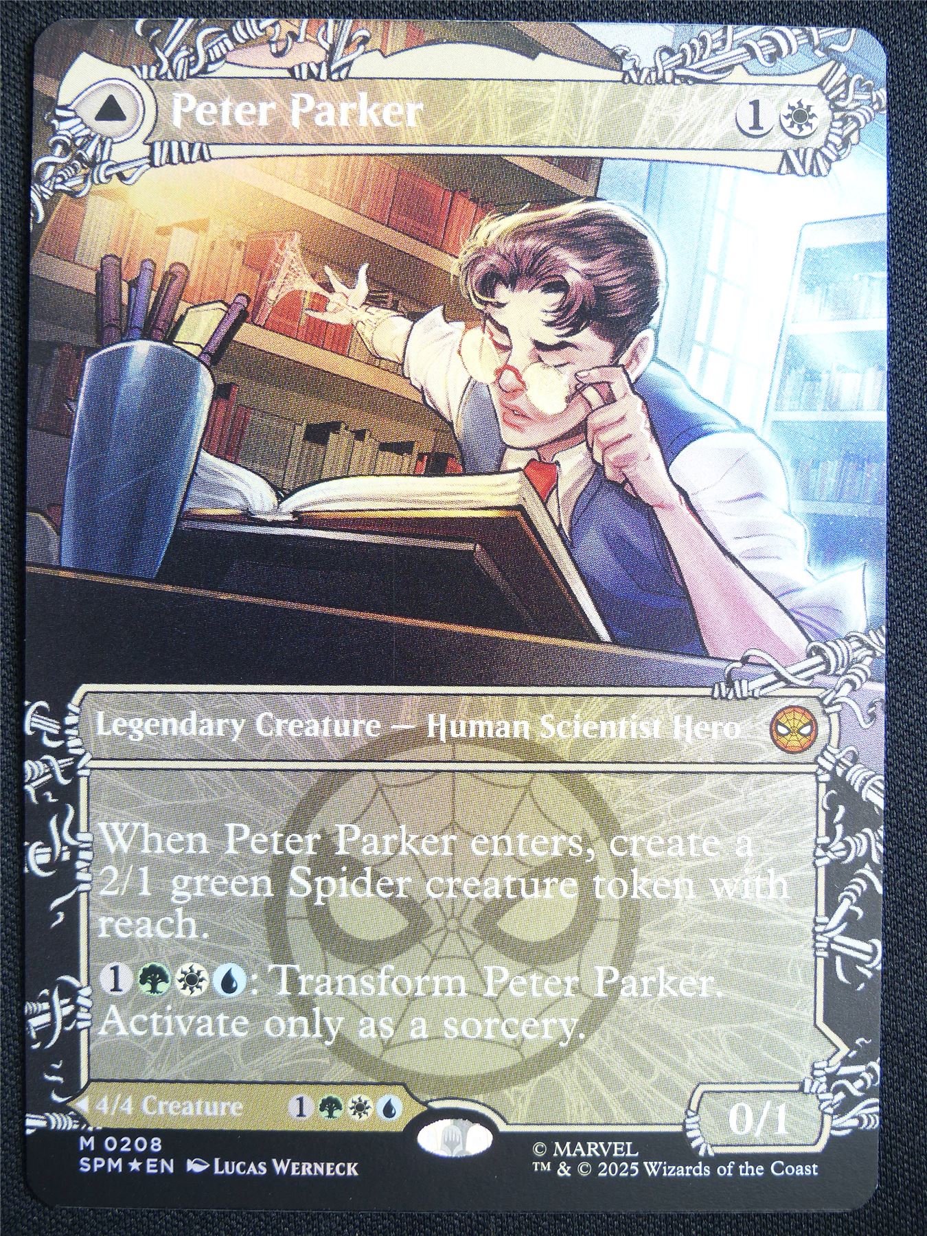 Peter Parker Showcase Foil - SPM - Mtg Card #1ZO