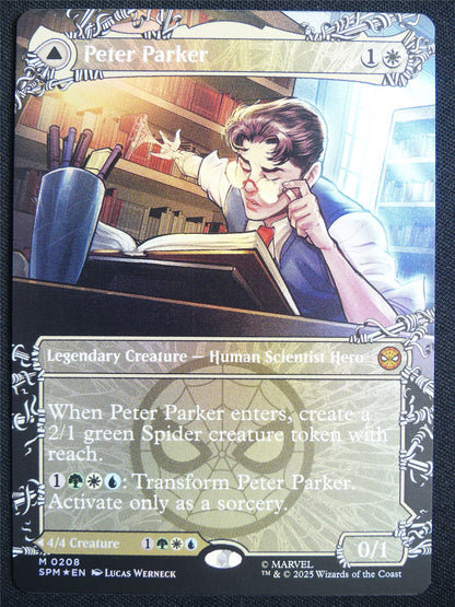 Peter Parker Showcase Foil - SPM - Mtg Card #1ZO