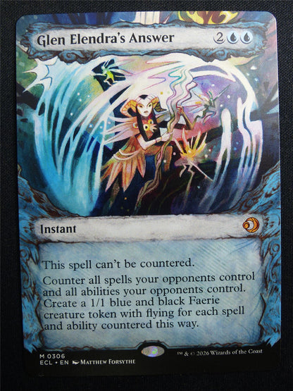 Glen Elendra's Answer Showcase - ECL - Mtg Card #3EW