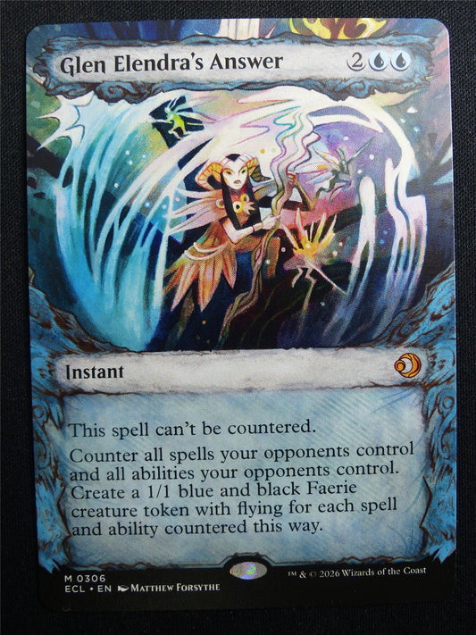 Glen Elendra's Answer Showcase - ECL - Mtg Card #3EW