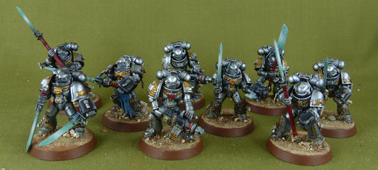 Purifier Squad - Grey Knights - Painted - Warhammer AoS 40k #3EF