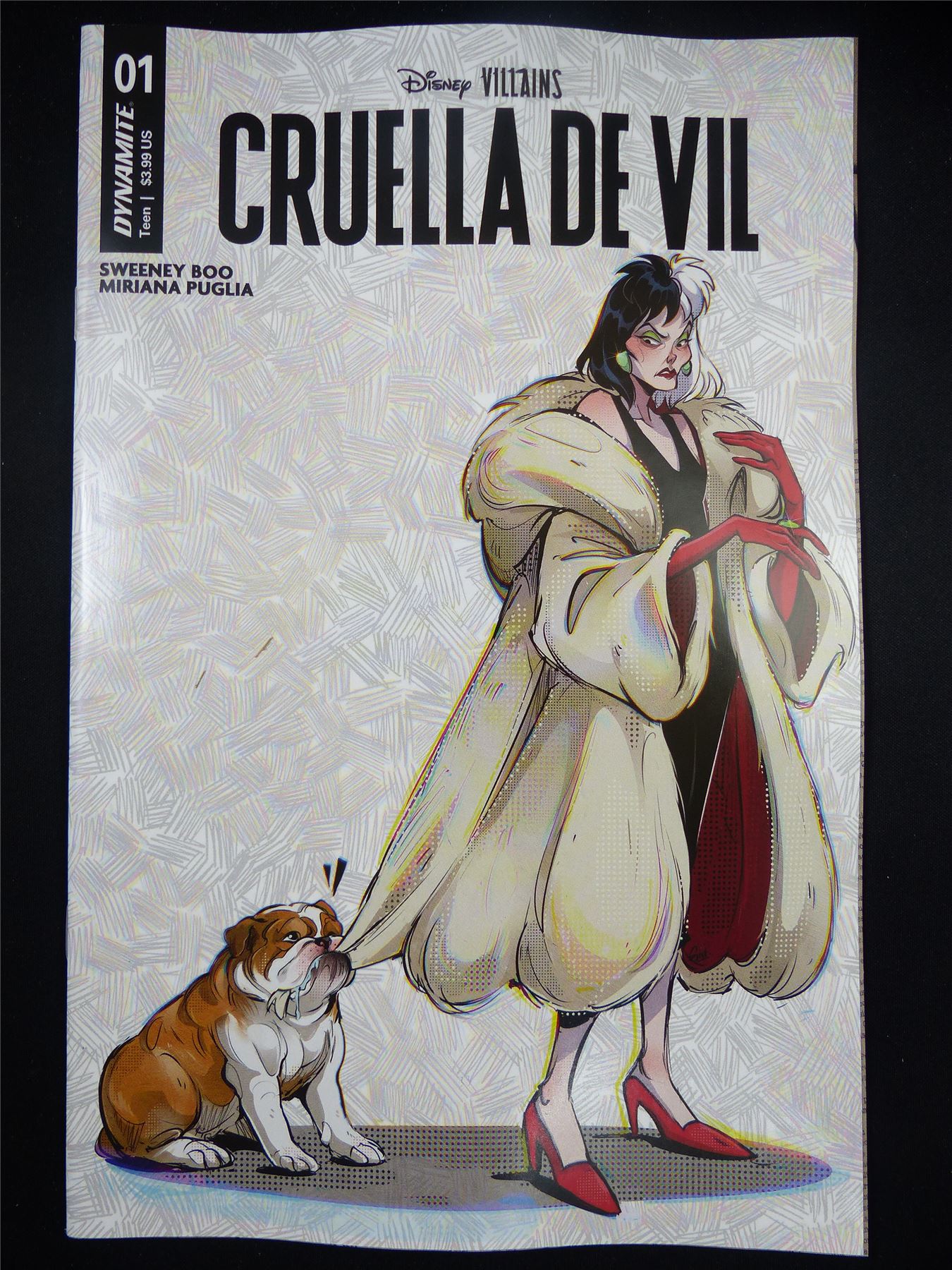 DISNEY Villains: Cruella De Vil #1 Cvr C - Jan 2024 Dynamite Comic #1XT