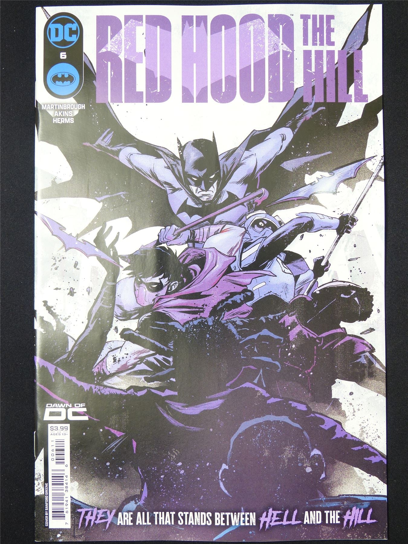 RED Hood: The Hill #6 - B&B Sep 2024 DC Comic #458