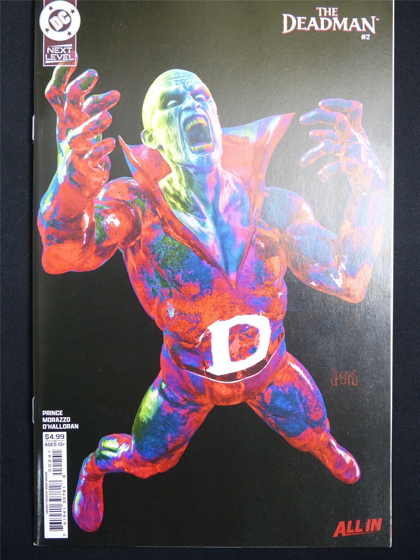 The DEADMAN #2 Cvr D - DC Comic #3B4