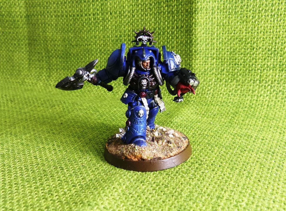 Librarian in Terminator Armour - Painted - Space Marines - Warhammer AoS 40k #HM