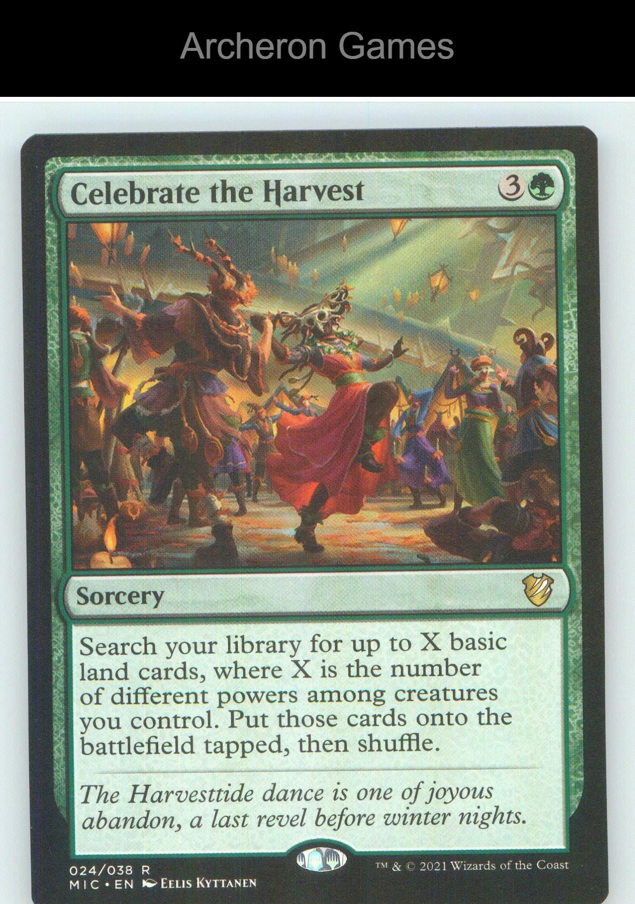 Celebrate the Harvest MIC 24 R MTG Card NM/EX+