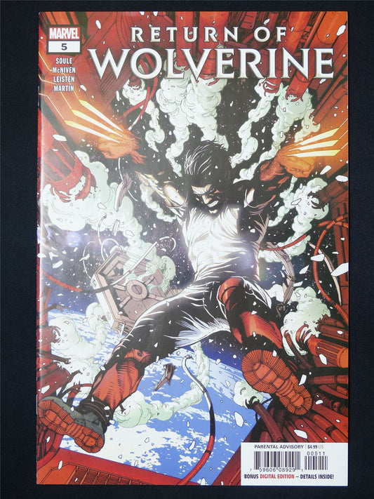 Return to WOLVERINE #5 - Marvel Comic #2RC