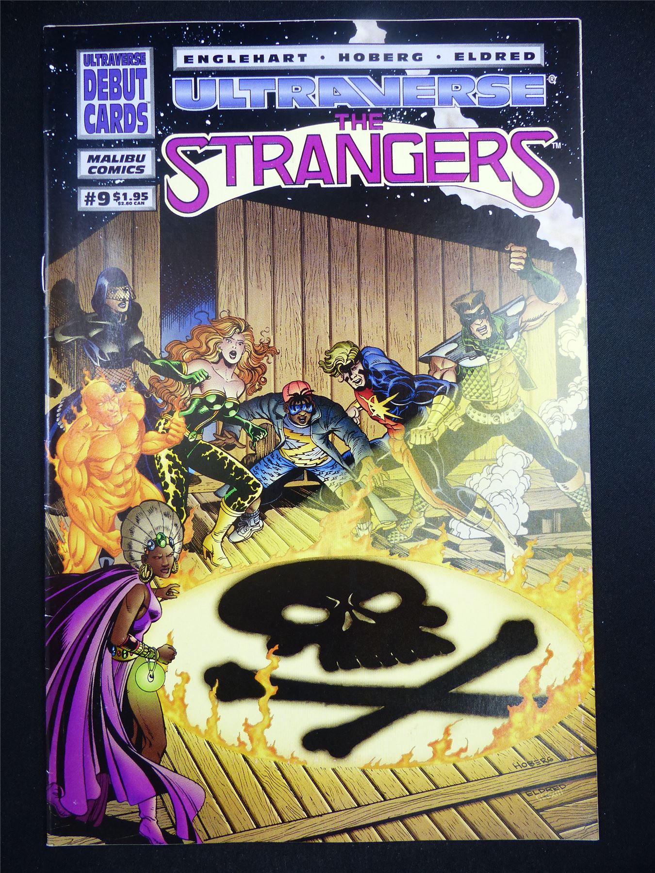 The STRANGERS #9 - Malibu Comics #MU