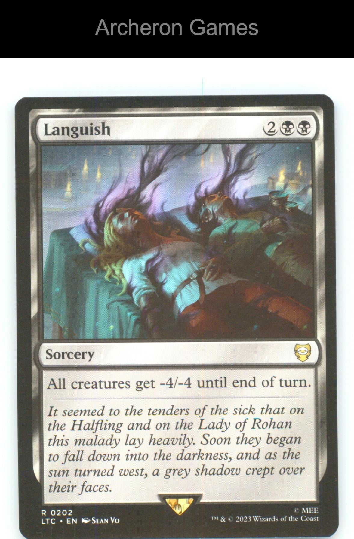 Languish LTC 202 R MTG Card NM/EX+