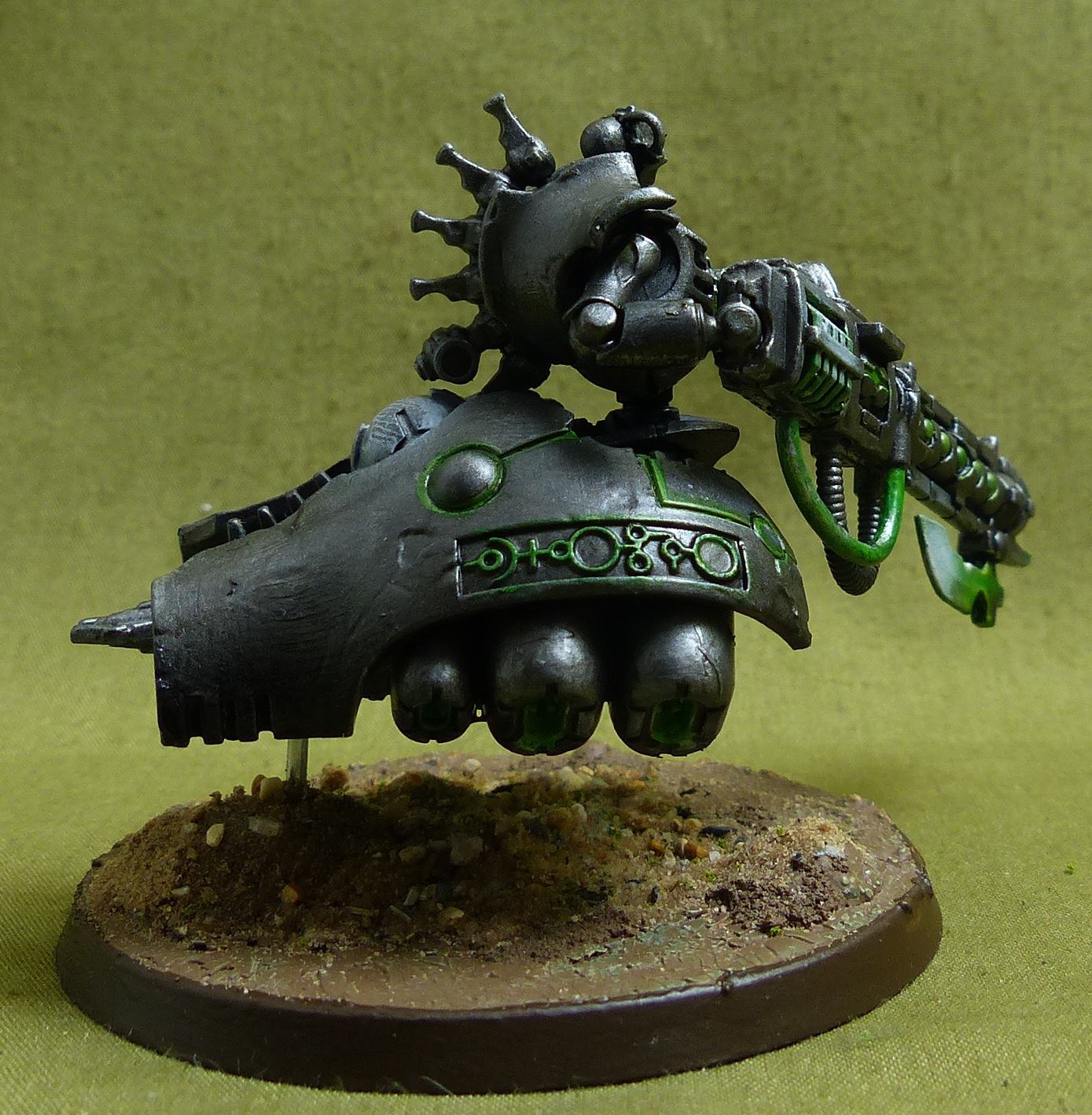 Lokhust Heavy Destroyer painted - Necrons - Warhammer 40K #1B3