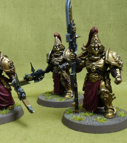 Custodian Wardens Vexilus Praetor painted - Adeptus Costudes - Warhammer 40K #1YI
