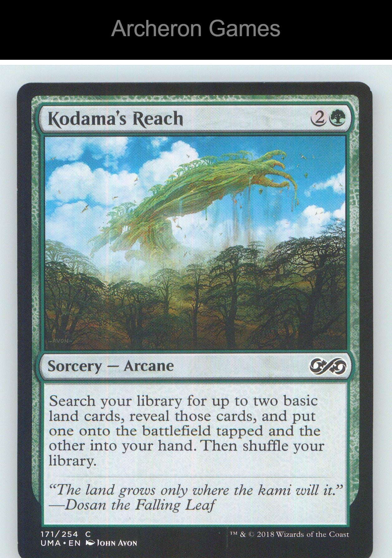 Kodama's Reach UMA 171 C MTG Card NM/EX+