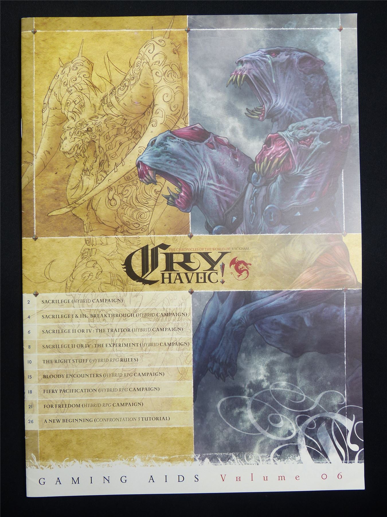 Cry Havoc Magazine volume 6 - Rackhm Press #1II