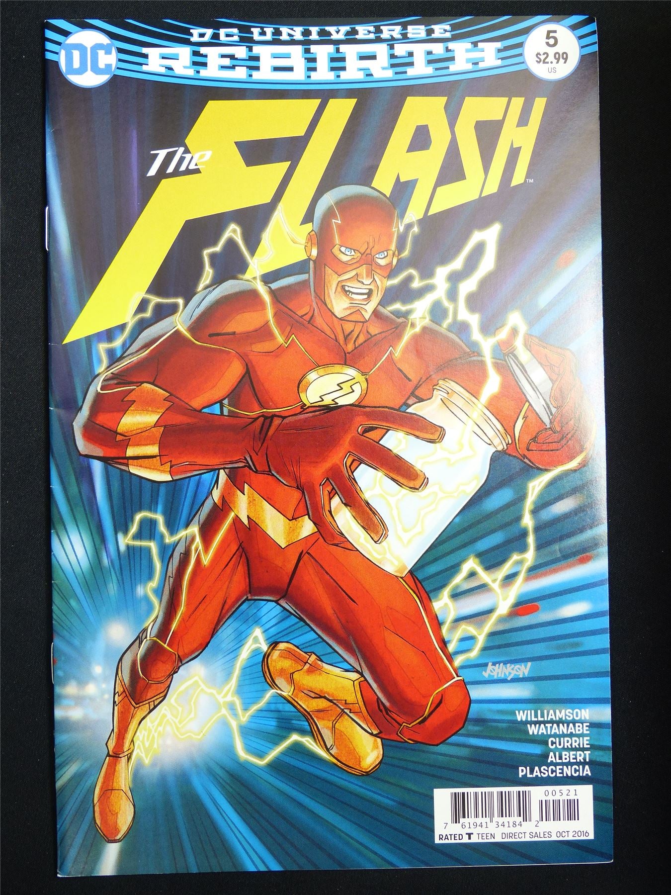 The FLASH #5 Rebirth - DC Comic #2AV