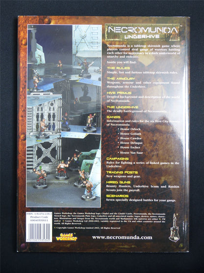 Necromunda: Underhive Softback - Warhammer #1GR