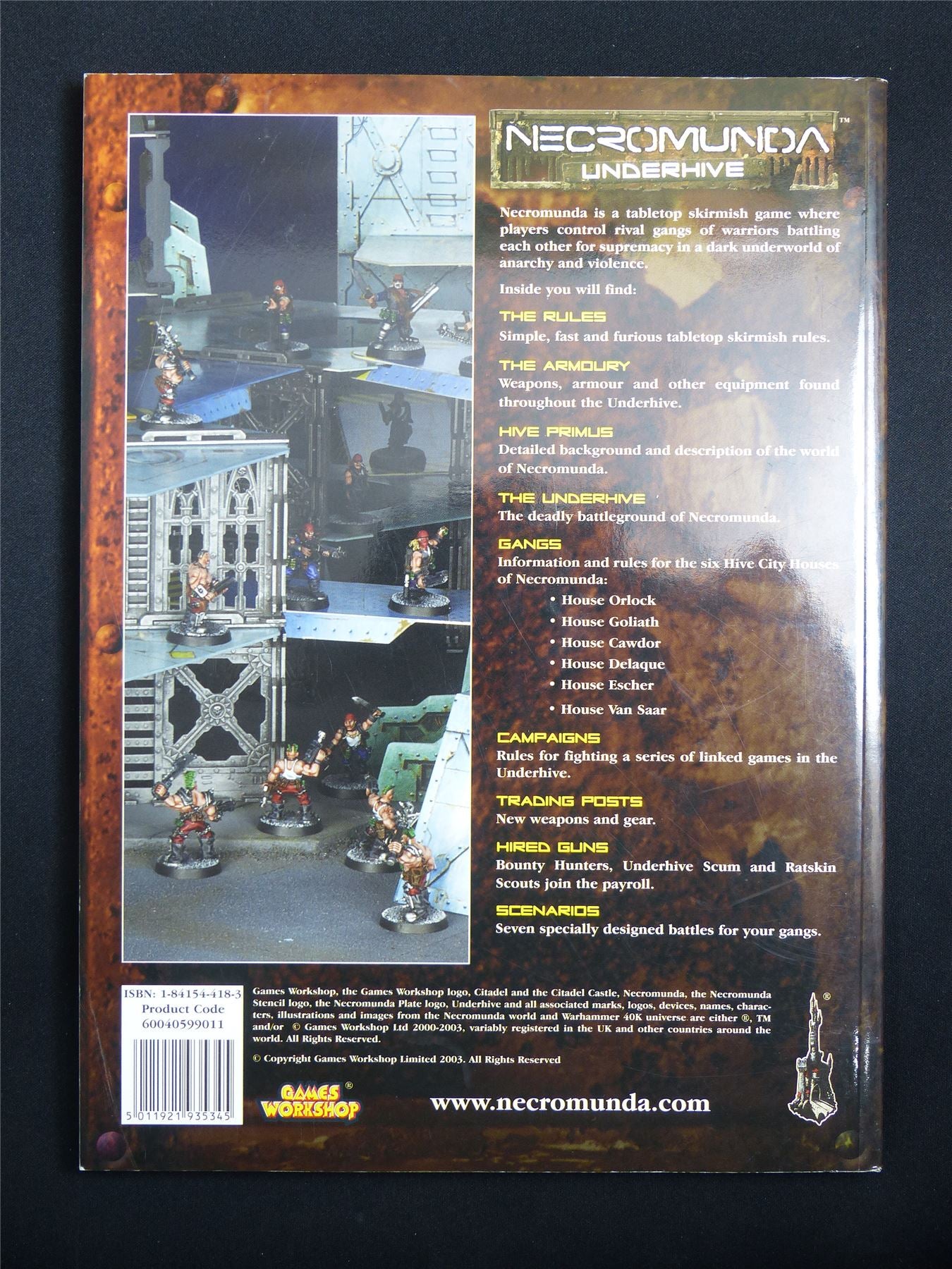 Necromunda: Underhive Softback - Warhammer #1GR