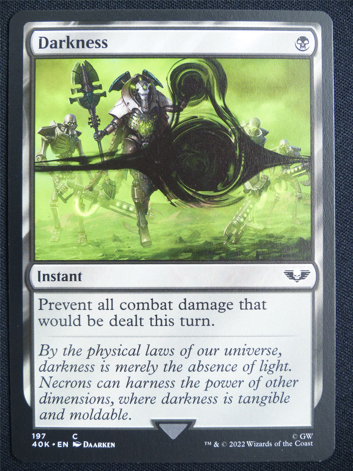 Darkness - 40K - Mtg Card #22F