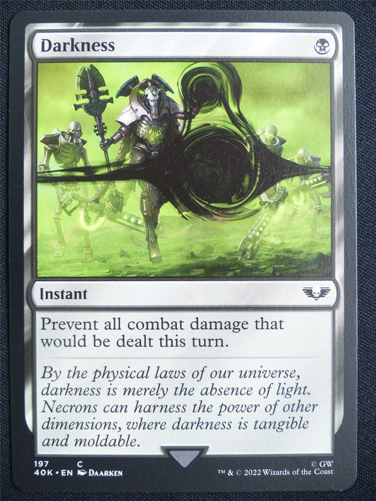 Darkness - 40K - Mtg Card #22F