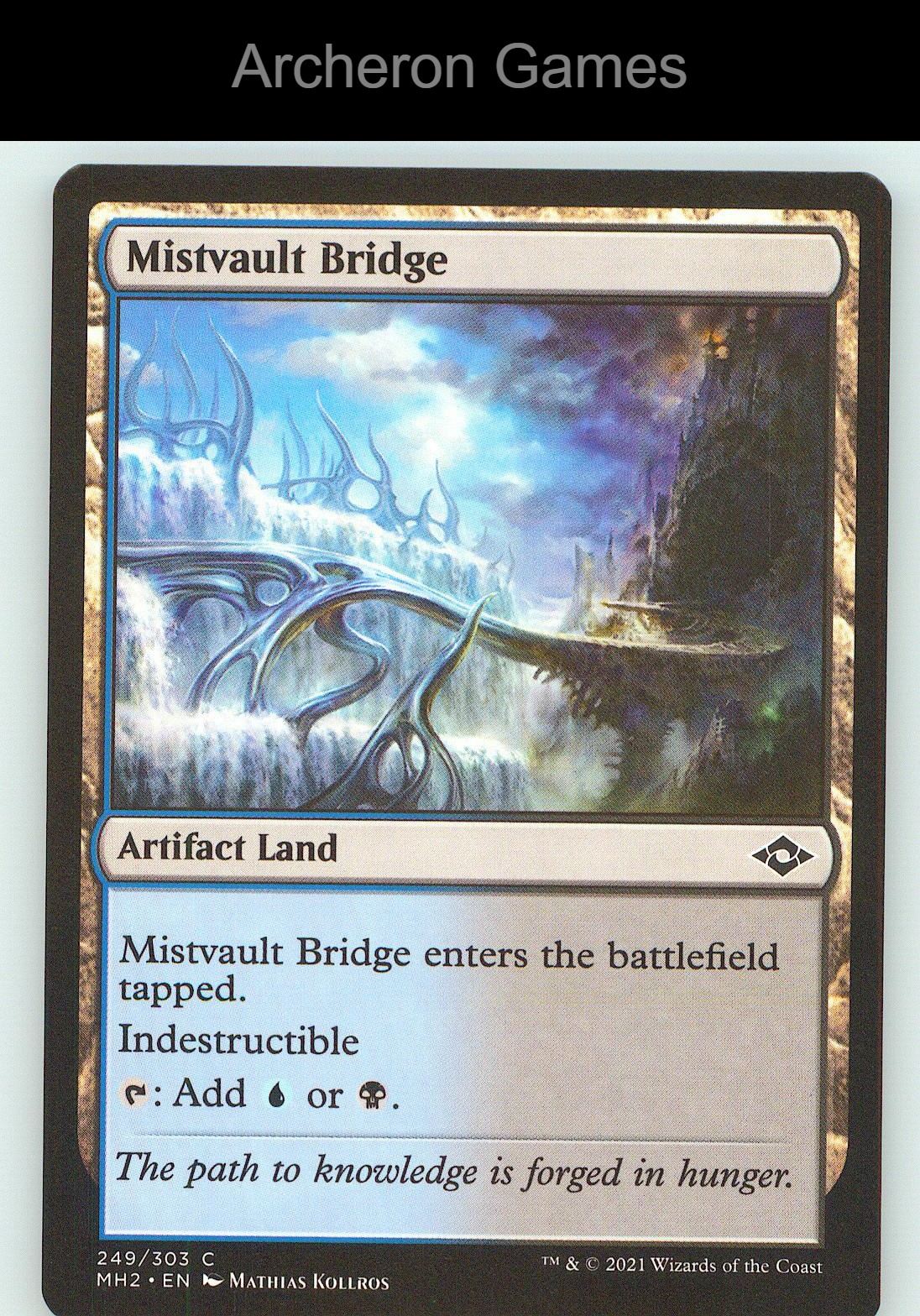 Mistvault Bridge MH2 249 C MTG Card NM/EX+