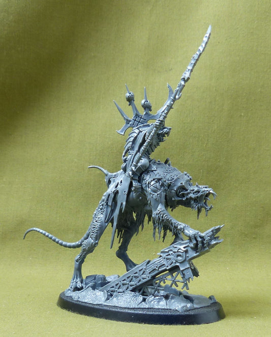 Clawlord on Gnaw-Beast - Skaven - Warhammer AoS #1YW