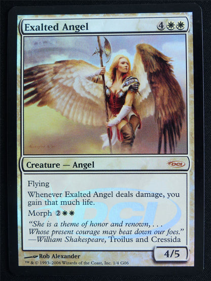 Exalted Angel Foil Promo - DCI - Mtg Card #4J0