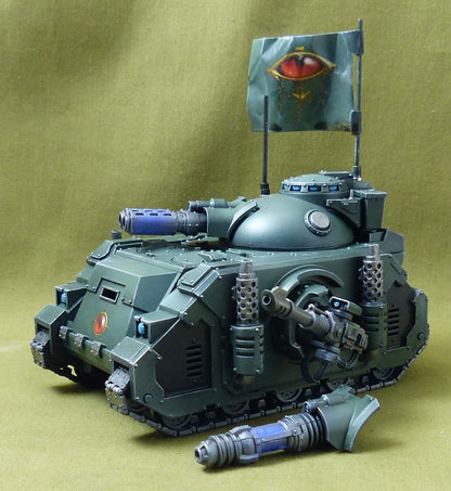 Deimos Pattern Predator Battle Tank Painted - Sons of Horus - Warhammer Horus Heresy #BD