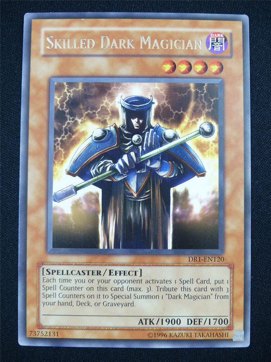 Skilled Dark Magician DR1 Rare - Yugioh Card #2C4