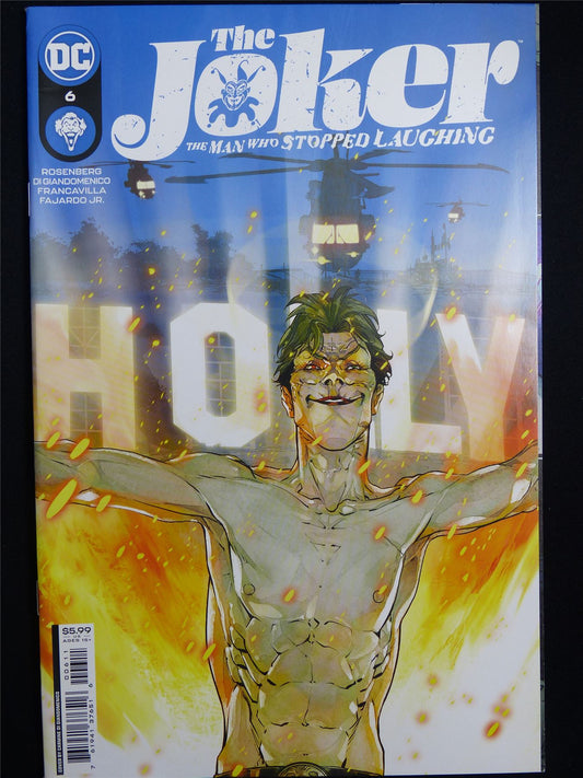 The JOKER the Man Who Stopped Laughing #6 - DC Comic #3IQ