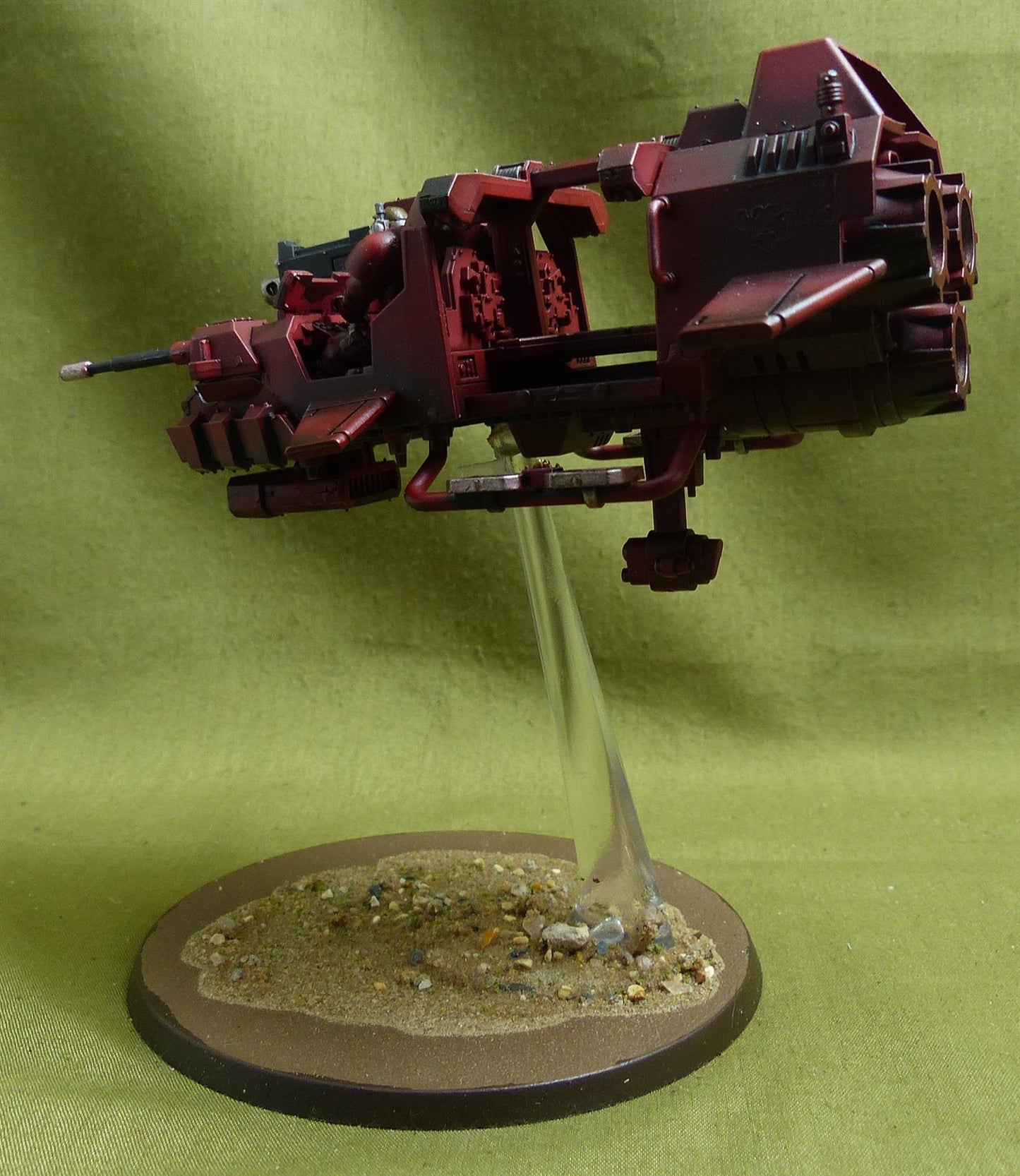 Land Speeder Storm painted - Blood Angels - Warhammer 40K #3YK