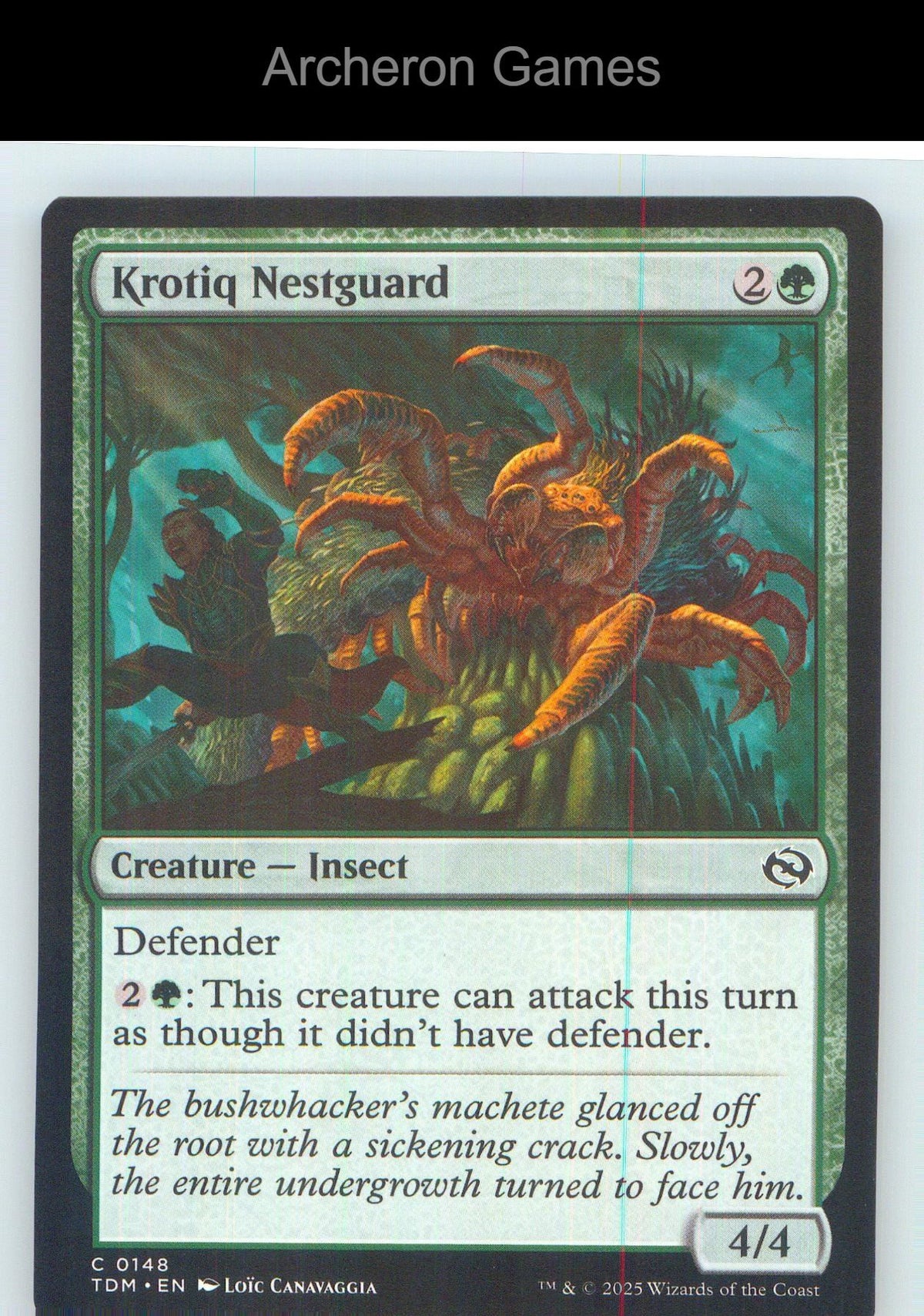Krotiq Nestguard TDM 148 C MTG Card NM/EX+