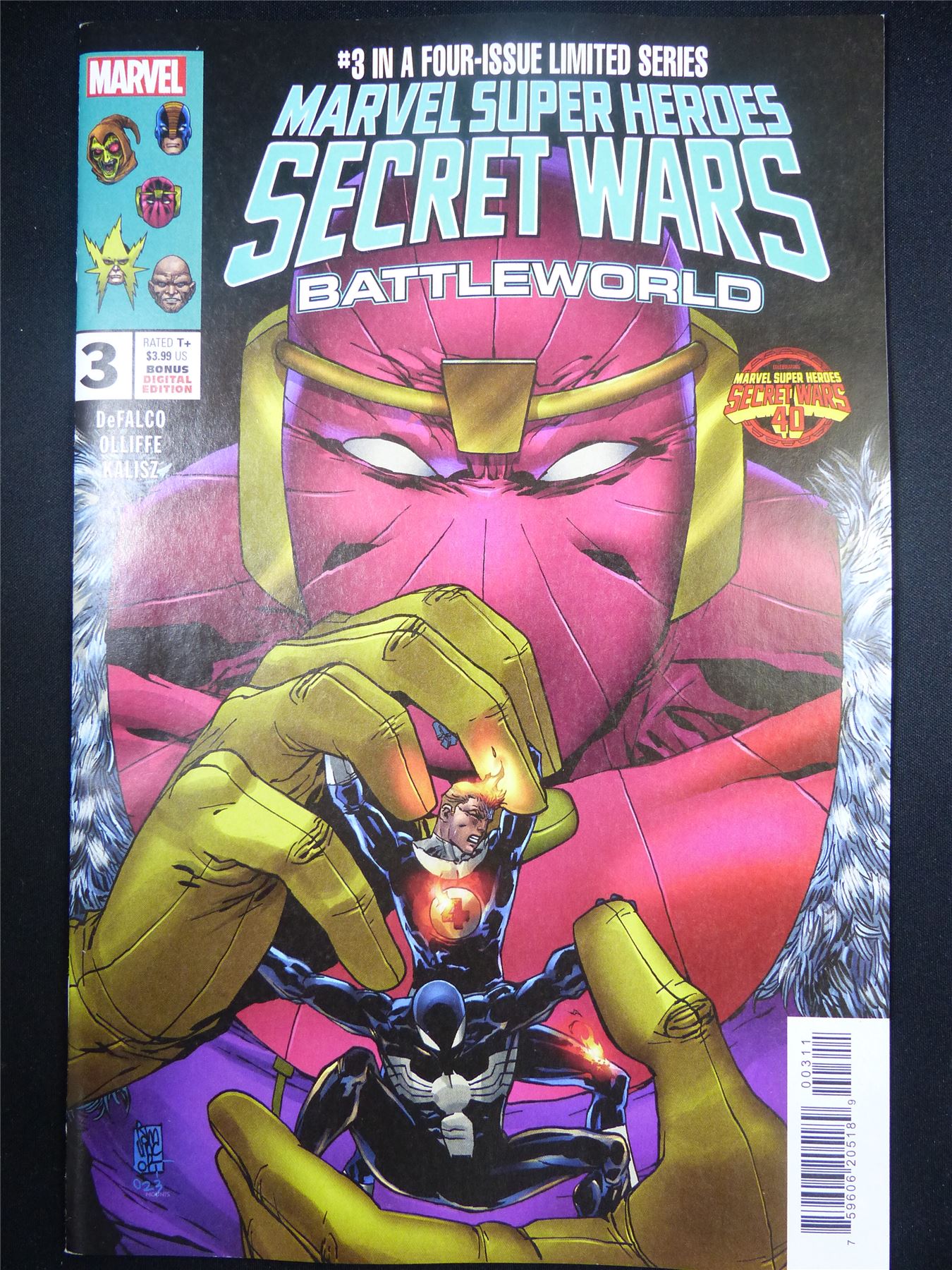 Marvel Super Heroes SECRET Wars Battleworld #3 - Marvel Comic #3D5