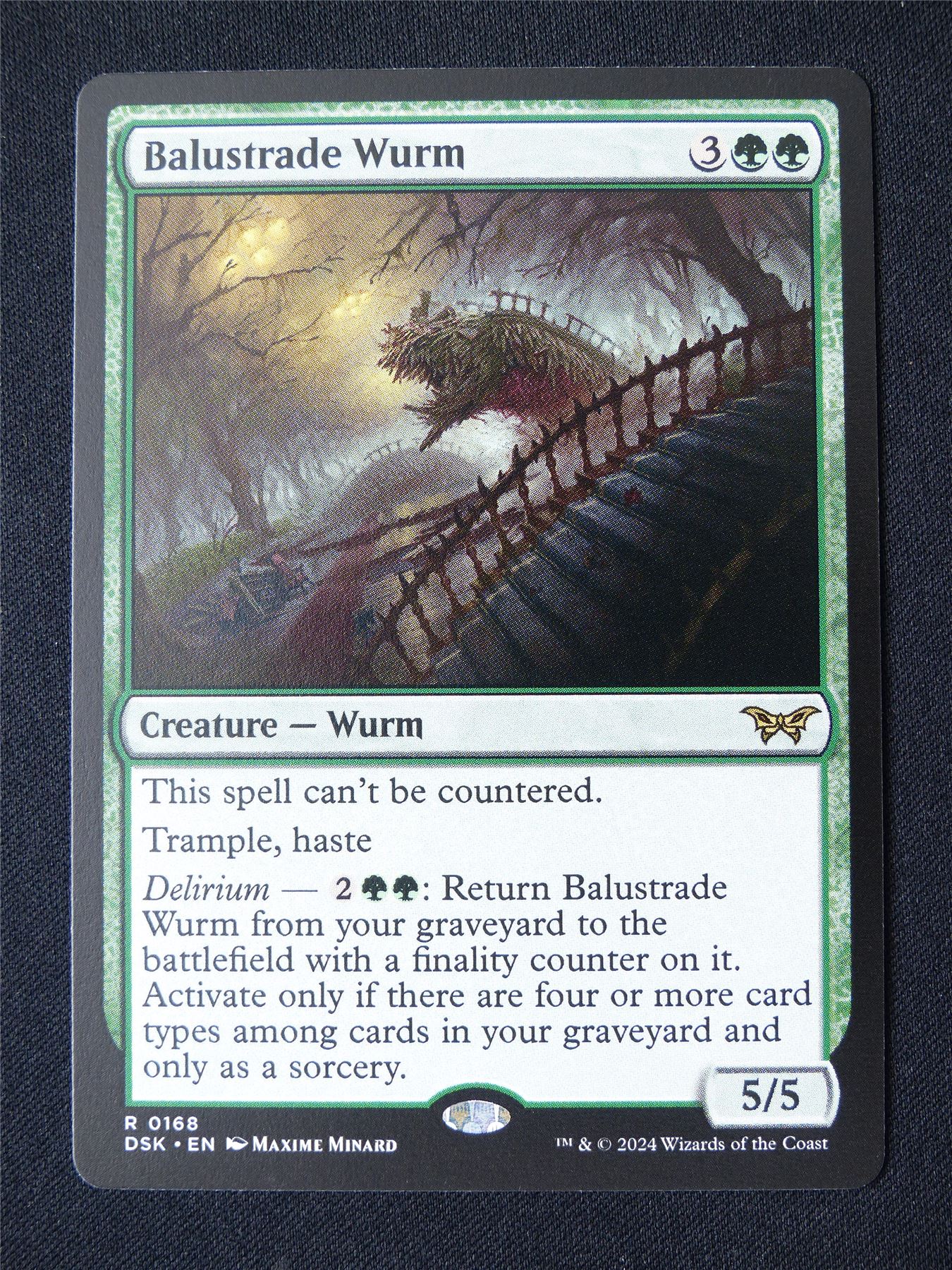 Balustrade Wurm - DSK - Mtg Card #33Q