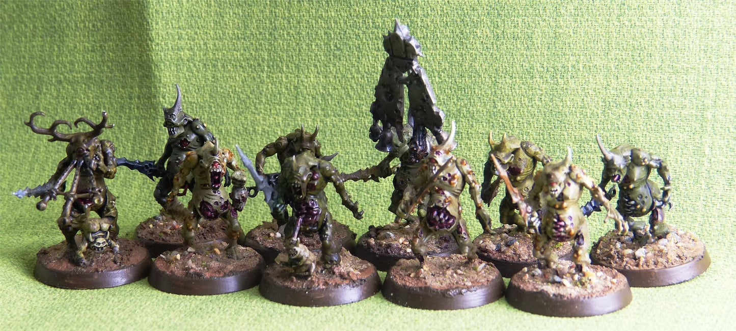 Nurgle - Plaguebearers - Warhammer AoS 40k #2S
