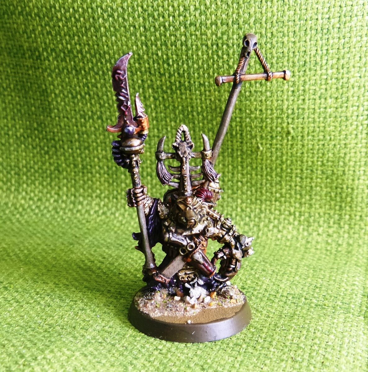 Skaven - Classic Metal OOP Skaven Ikit Claw Painted Model - Warhammer AoS 40k #C9