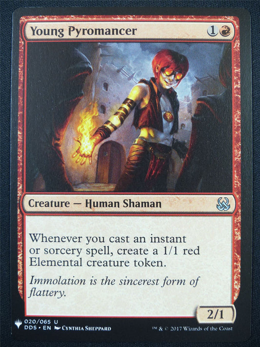 Young Pyromancer - DDS - Mtg Card #5F6