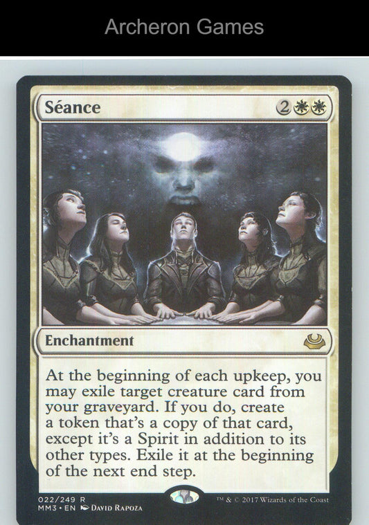 Seance MM3 22 R MTG Card NM/EX+