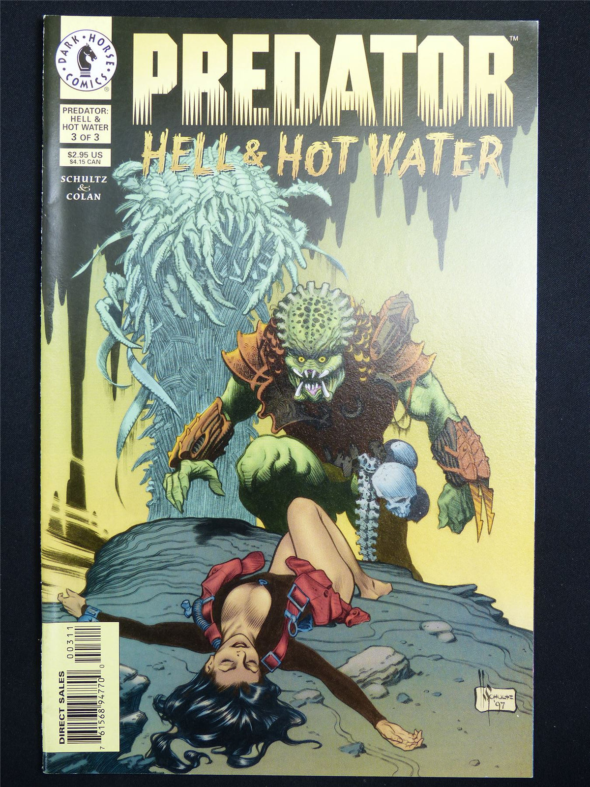 PREDATOR: Hell & Hot Water #3 Cvr A - Dark Horse Comic #37P