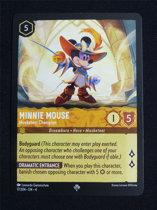 Minnie Mouse 17/204 - Lorcana Card #5FY