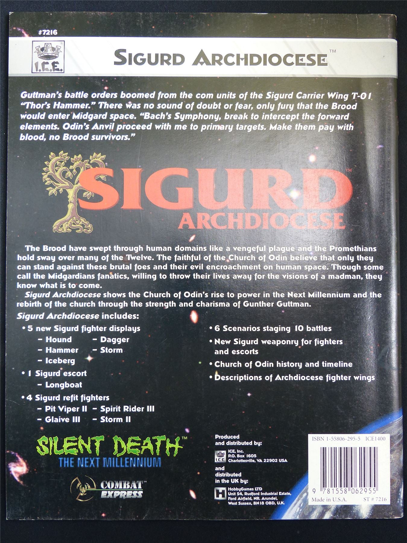 Silent Death: Sigurd Archdiocese Miniatures Sourcebook - I.C.E. Booklet #2QS