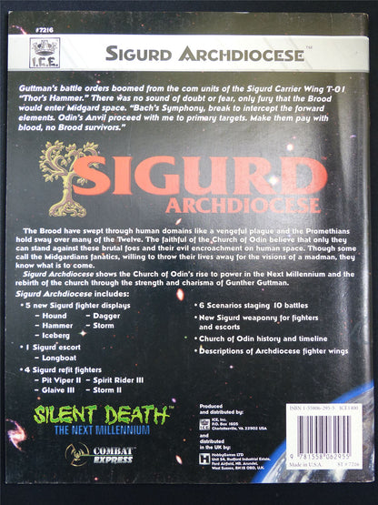 Silent Death: Sigurd Archdiocese Miniatures Sourcebook - I.C.E. Booklet #2QS