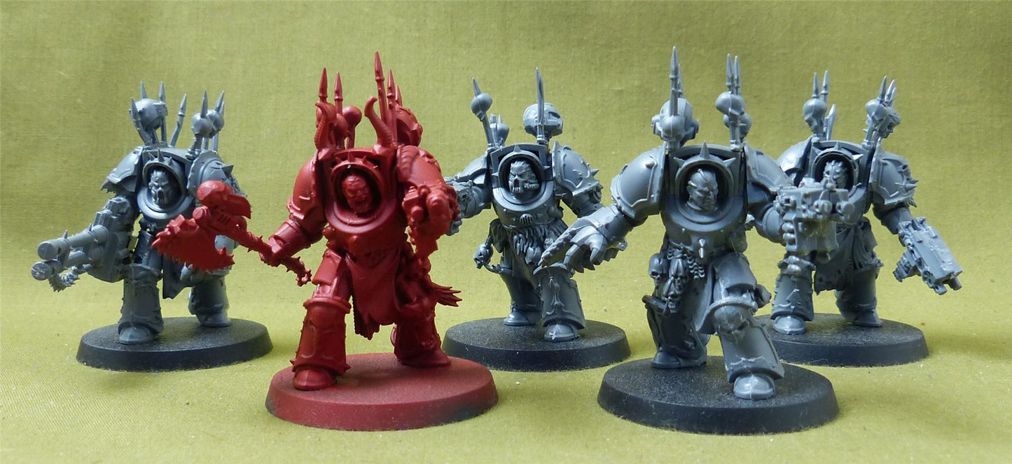 Terminator Squad - Chaos Space Marines - Warhammer 40K #2ZD