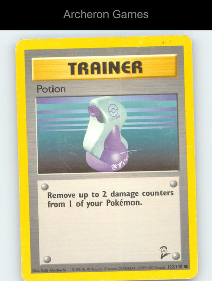 Pokemon Card Potion B2 122/130 C Base Set 2