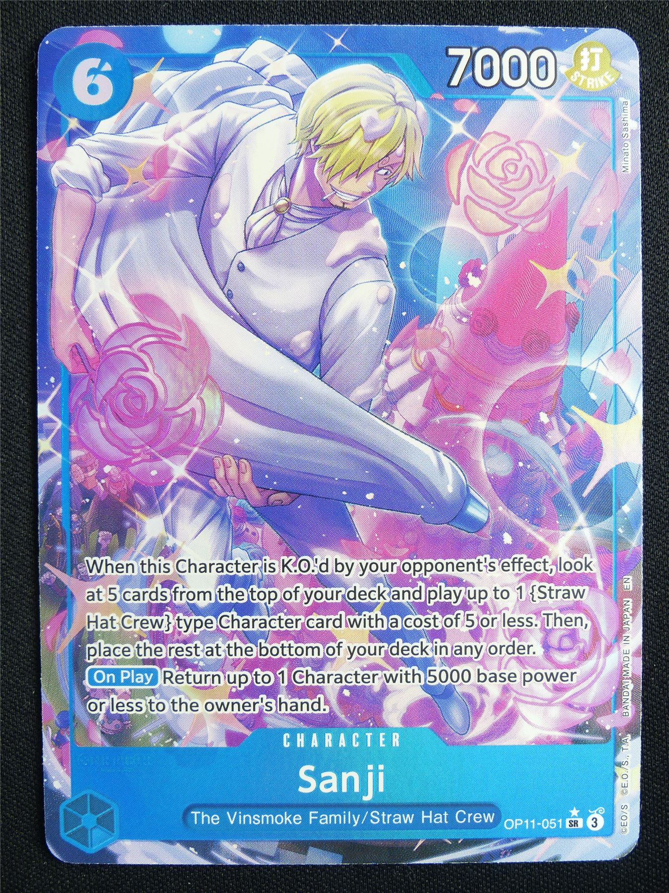 Sanji OP11-051 SR Alt Art - One Piece Card #4I
