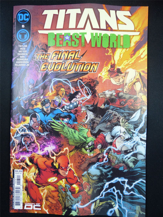 TITANS Beast World #5 - Mar 2024 DC Comic #2PM