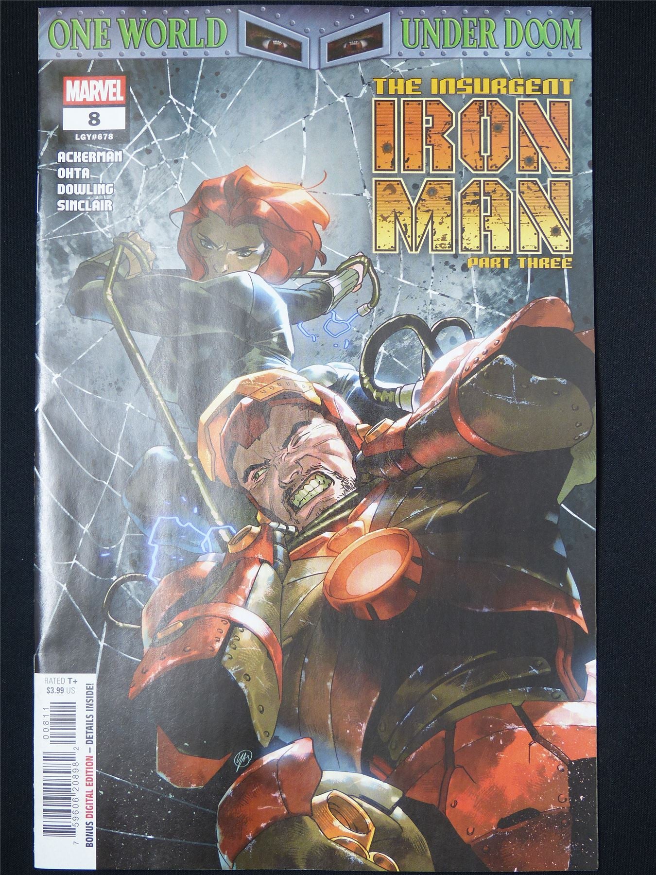 IRON Man #8 - Jul 2025 Marvel Comic #P2