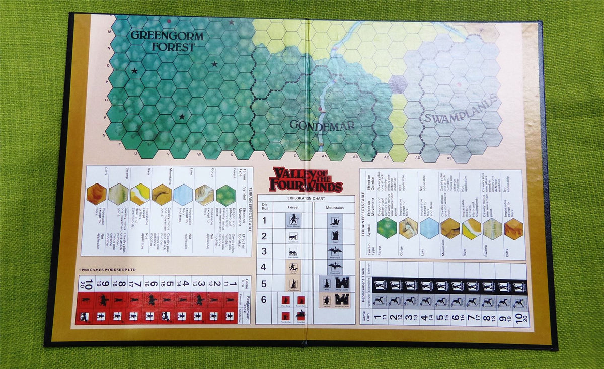 Valley of the Four Winds - Games Workshop 1980 102101 #6N