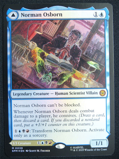 Norman Osborn Foil - SPM - Mtg Card #1ZW