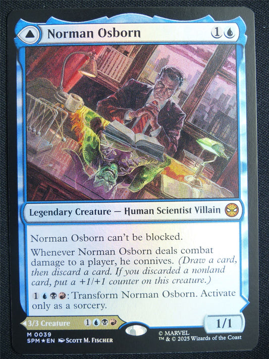 Norman Osborn Foil - SPM - Mtg Card #1ZW