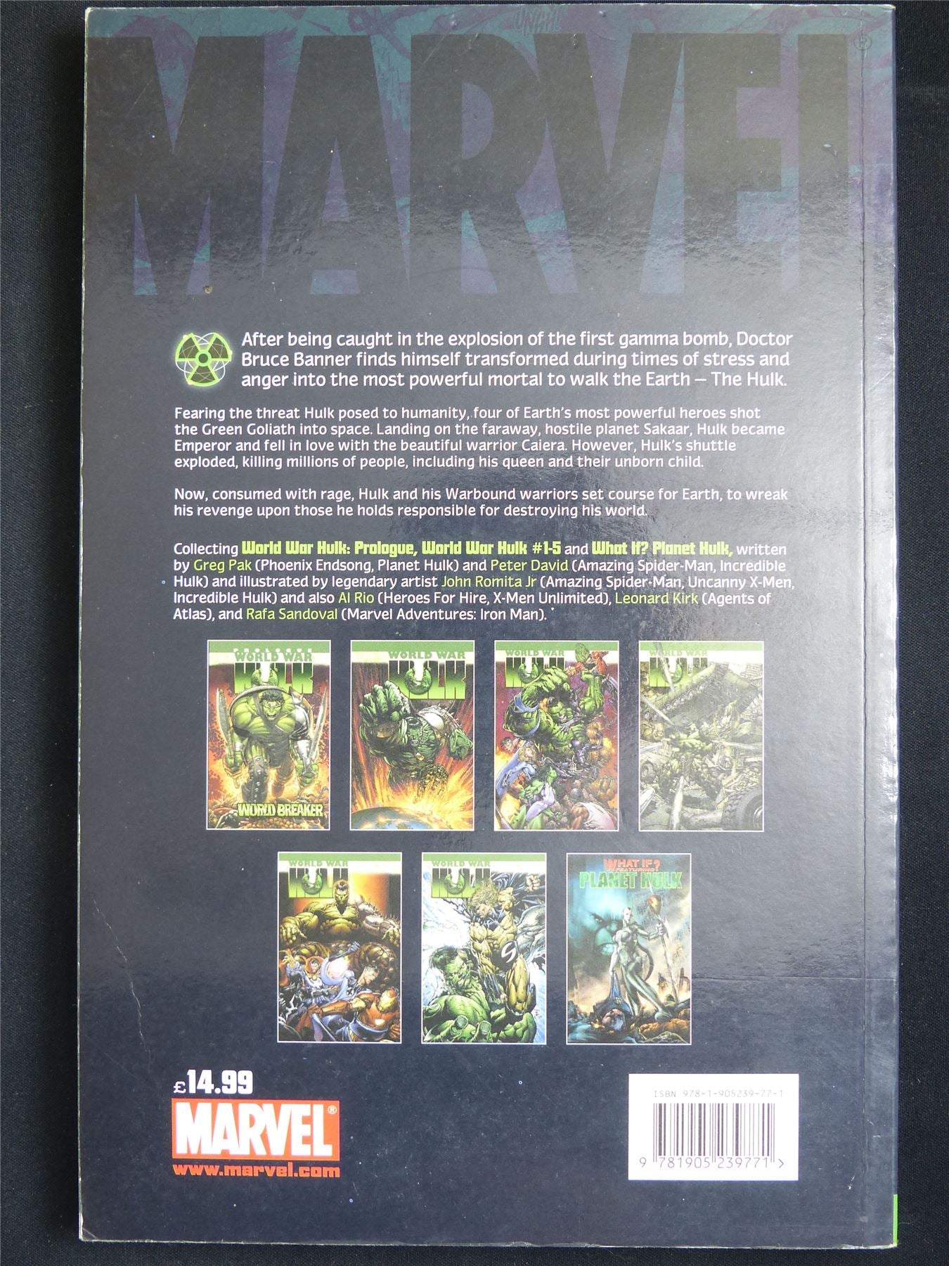 World War Hulk - Marvel Graphic Softback #47Y