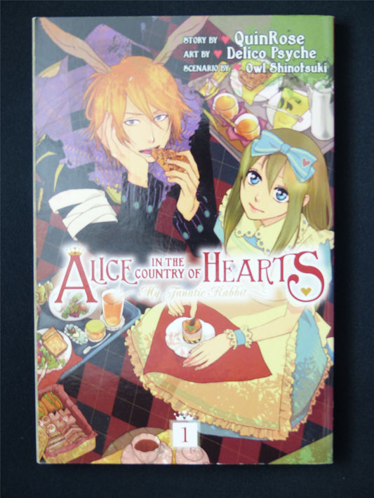 Alice in the Country of Hearts My Fanatic Rabbit volume 1 - Viz Media Manga #6DQ